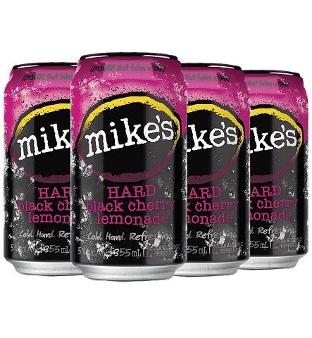 mike's hard blackcherry lemonade 355 ml - 6 cans edmonton liquor delivery