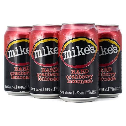 mike's hard cranberry lemonade 355 ml - 6 cans edmonton liquor delivery
