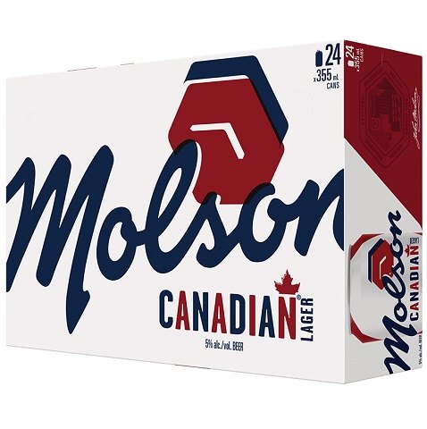 molson canadian 355 ml - 24 cans edmonton liquor delivery
