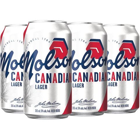 molson canadian 355 ml - 6 cans edmonton liquor delivery