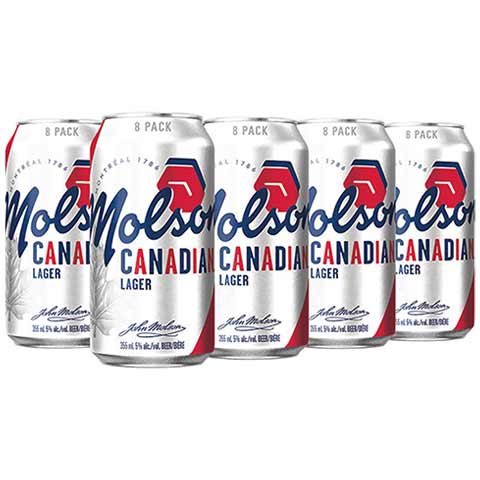 molson canadian 355 ml - 8 cans edmonton liquor delivery