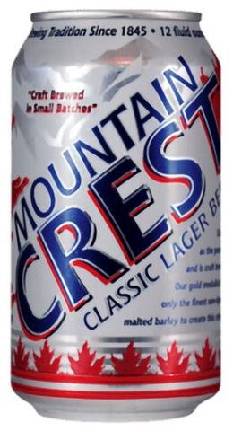mountain crest classic lager 355 ml - 12 cans edmonton liquor delivery