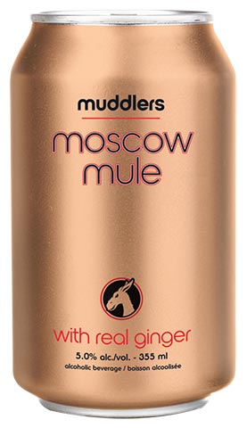 muddlers moscow mule 355 ml - 6 cans edmonton liquor delivery