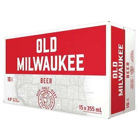 old milwaukee 355 ml - 15 cans edmonton liquor delivery