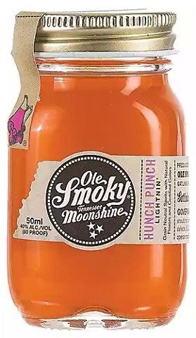 ole smoky hunch punch moonshine 50 ml single bottle edmonton liquor delivery