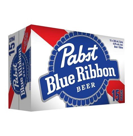 pabst blue ribbon 355 ml - 15 cans edmonton liquor delivery