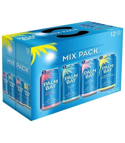 palm bay mix pack 355 ml - 12 cans edmonton liquor delivery