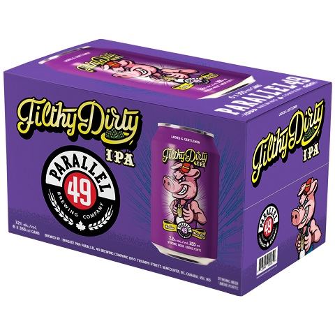 parallel 49 filthy dirty ipa 355 ml - 6 cans edmonton liquor delivery
