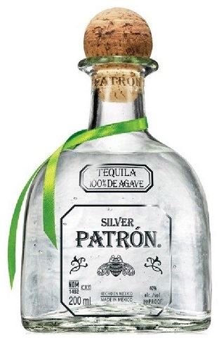 patron silver 200 ml single bottle edmonton liquor delivery