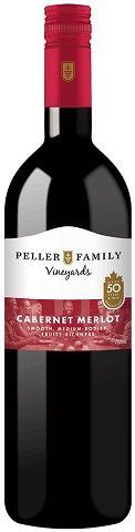 peller family vineyards cabernet merlot 750 ml single bottle edmonton liquor delivery