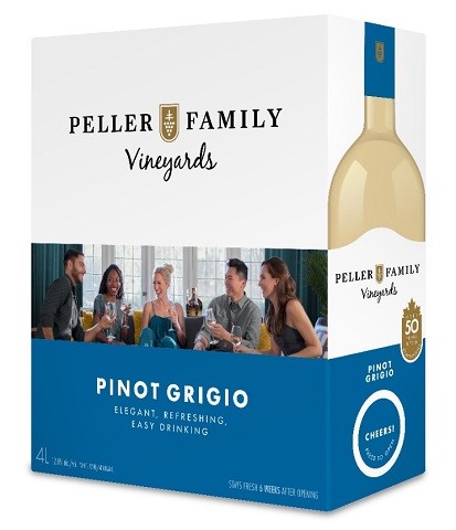 peller family vineyards pinot grigio 4 l box edmonton liquor delivery