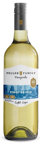 peller family vineyards pinot grigio 750 ml single bottle edmonton liquor delivery