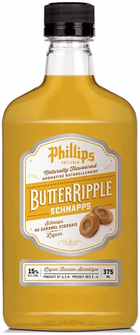 phillips butter ripple schnapps 375 ml single bottle edmonton liquor delivery