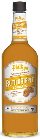 phillips butter ripple schnapps 750 ml single bottle edmonton liquor delivery