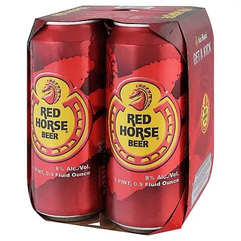 red horse 500 ml - 4 cans edmonton liquor delivery