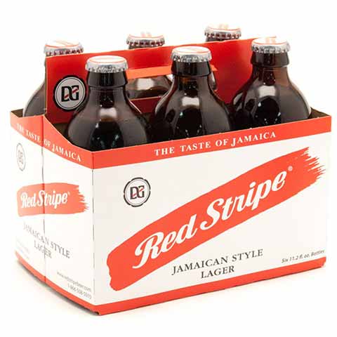 red stripe 330 ml - 6 bottles edmonton liquor delivery