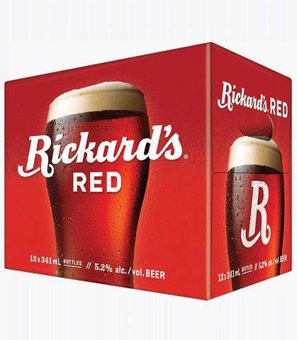 rickard's red 341 ml - 12 bottles edmonton liquor delivery