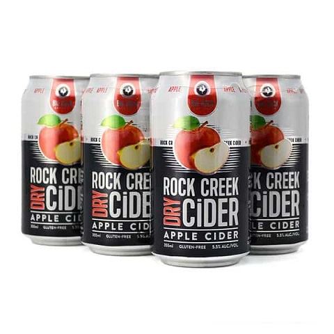 rock creek apple cider 355 ml - 6 cans edmonton liquor delivery