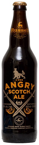 russella wee angry scotch ale 650 ml single bottle edmonton liquor delivery
