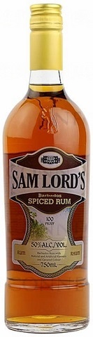 sam lords spiced rum 750 ml single bottle edmonton liquor delivery