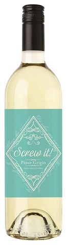 screw it! pinot grigio 750 ml single bottle edmonton liquor delivery