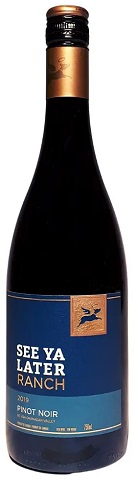 see ya later ranch pinot noir 750 ml single bottle edmonton liquor delivery