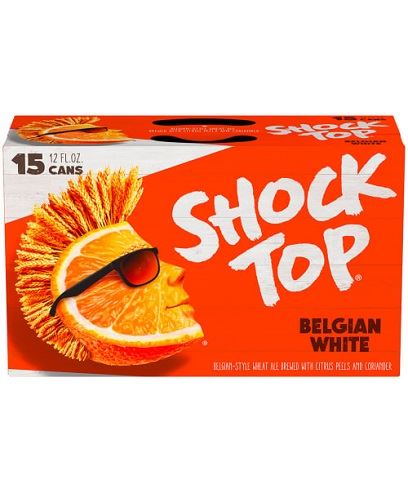 shocktop belgian white 355 ml - 15 cans edmonton liquor delivery