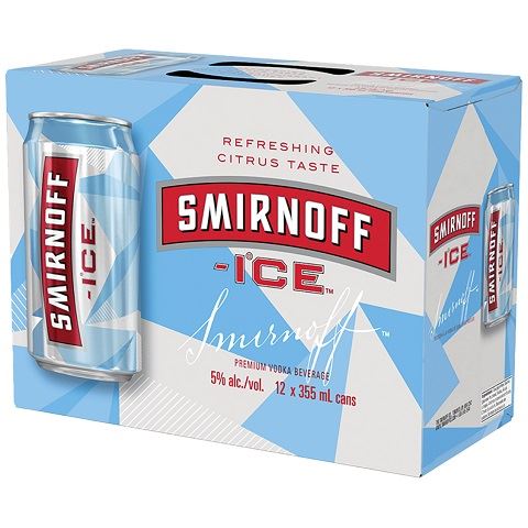 smirnoff ice 355 ml - 12 cans edmonton liquor delivery