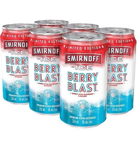smirnoff ice berry blast 750 ml single bottle edmonton liquor delivery