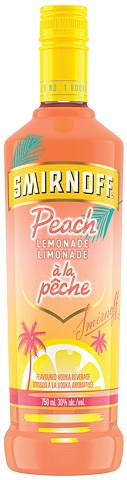 smirnoff peach lemonade 750 ml single bottle edmonton liquor delivery