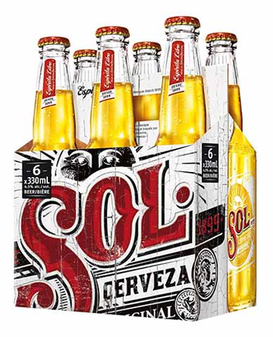 sol cerveza 330 ml - 6 bottles edmonton liquor delivery