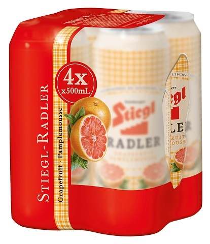 stiegl grapefruit radler 500 ml - 4 cans edmonton liquor delivery