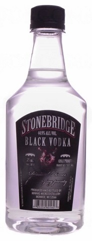 stonebridge black vodka 375 ml single bottle edmonton liquor delivery