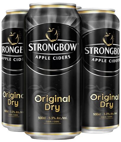 strongbow apple cider 500 ml - 4 cans edmonton liquor delivery