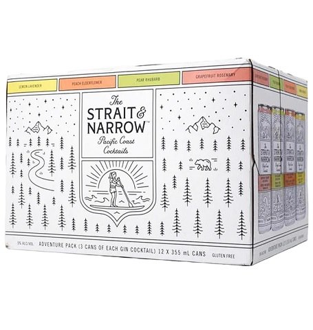 the strait & narrow adventure pack 355 ml - 12 cans edmonton liquor delivery