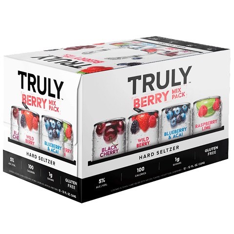 truly berry mix pack 355 ml - 12 cans edmonton liquor delivery