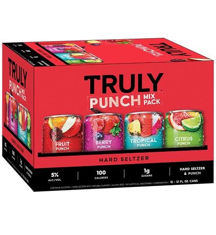 truly punch mix pack 355 ml - 12 cans edmonton liquor delivery