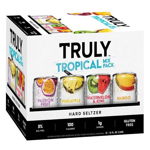 truly tropical mix pack 355 ml - 12 cans edmonton liquor delivery