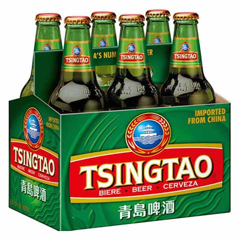 tsingtao 330 ml - 6 bottles edmonton liquor delivery