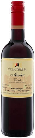 villa teresa organic merlot 750 ml single bottle edmonton liquor delivery