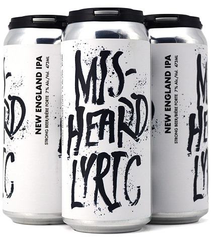 village misheard lyric neipa 473 ml - 4 cans edmonton liquor delivery