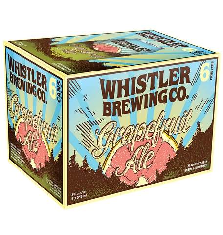 whistler grapefruit ale 355 ml - 6 cans edmonton liquor delivery