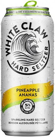 white claw pineapple 473 ml single can edmonton liquor delivery