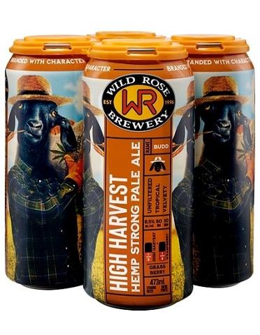 wild rose high harvest 473 ml - 4 cans edmonton liquor delivery