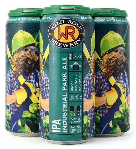 wild rose industrial park ale 473 ml - 4 cans edmonton liquor delivery