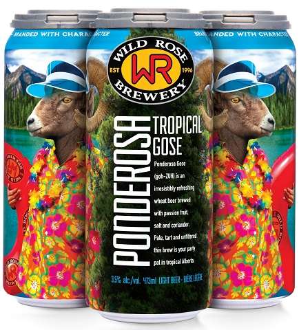 wild rose pondero gose 473 ml - 4 cans edmonton liquor delivery