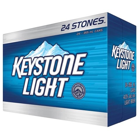 keystone light 355 ml - 24 cans edmonton liquor delivery