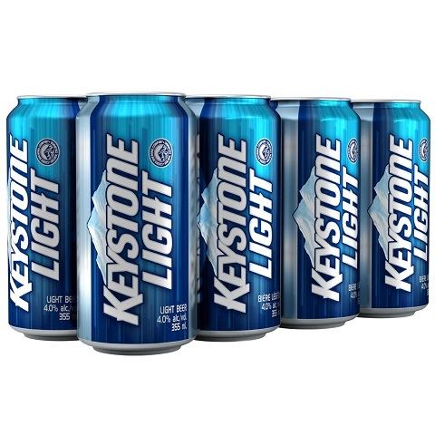 keystone light 355 ml - 8 cans edmonton liquor delivery
